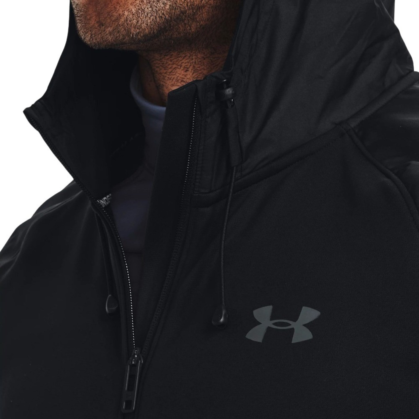 Under Armour Storm Fleece Vest Zwart Donkergrijs