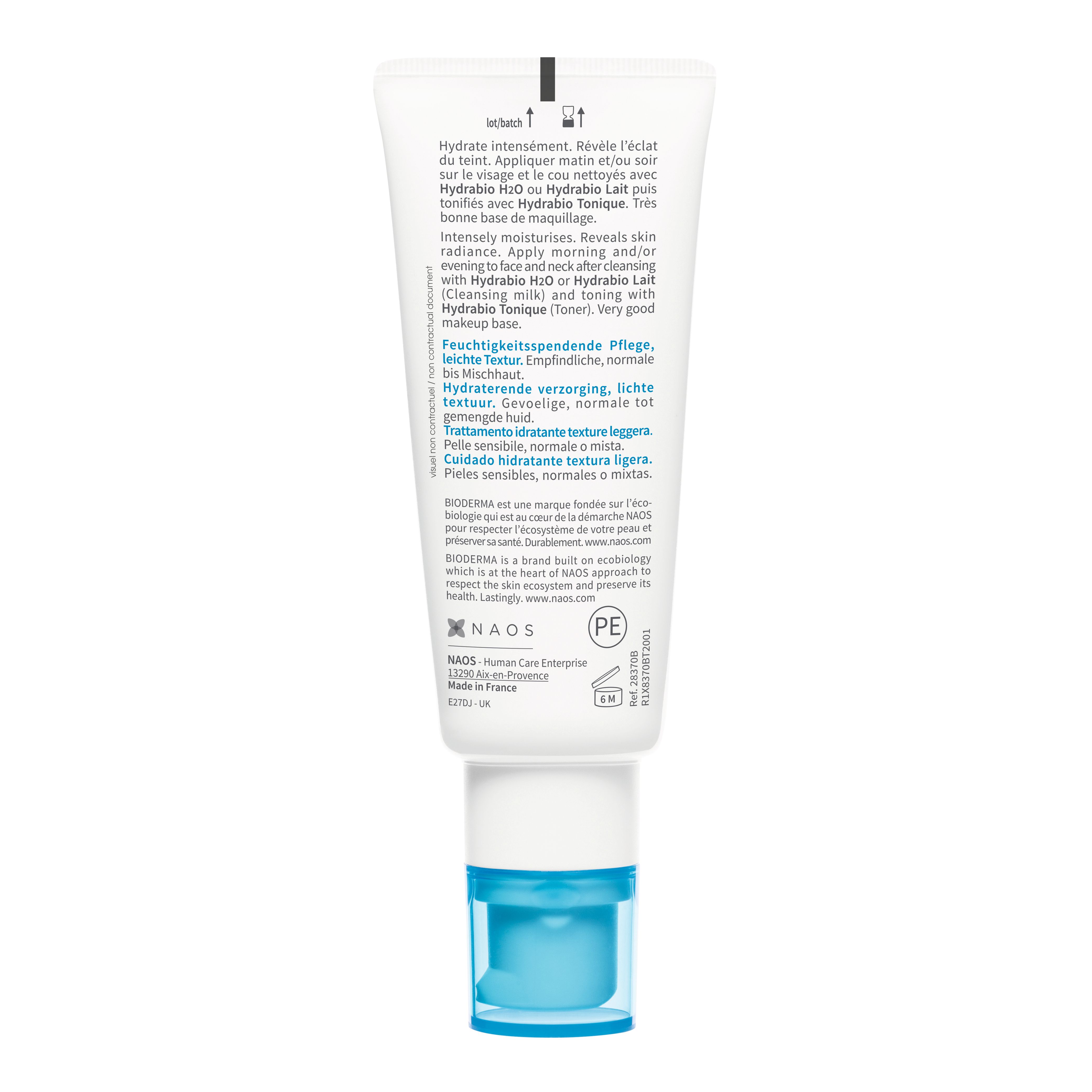 BIODERMA Hydrabio Gel-crème Leichte Feuchtigkeitspflege - Jetzt 25% sparen mit Code 