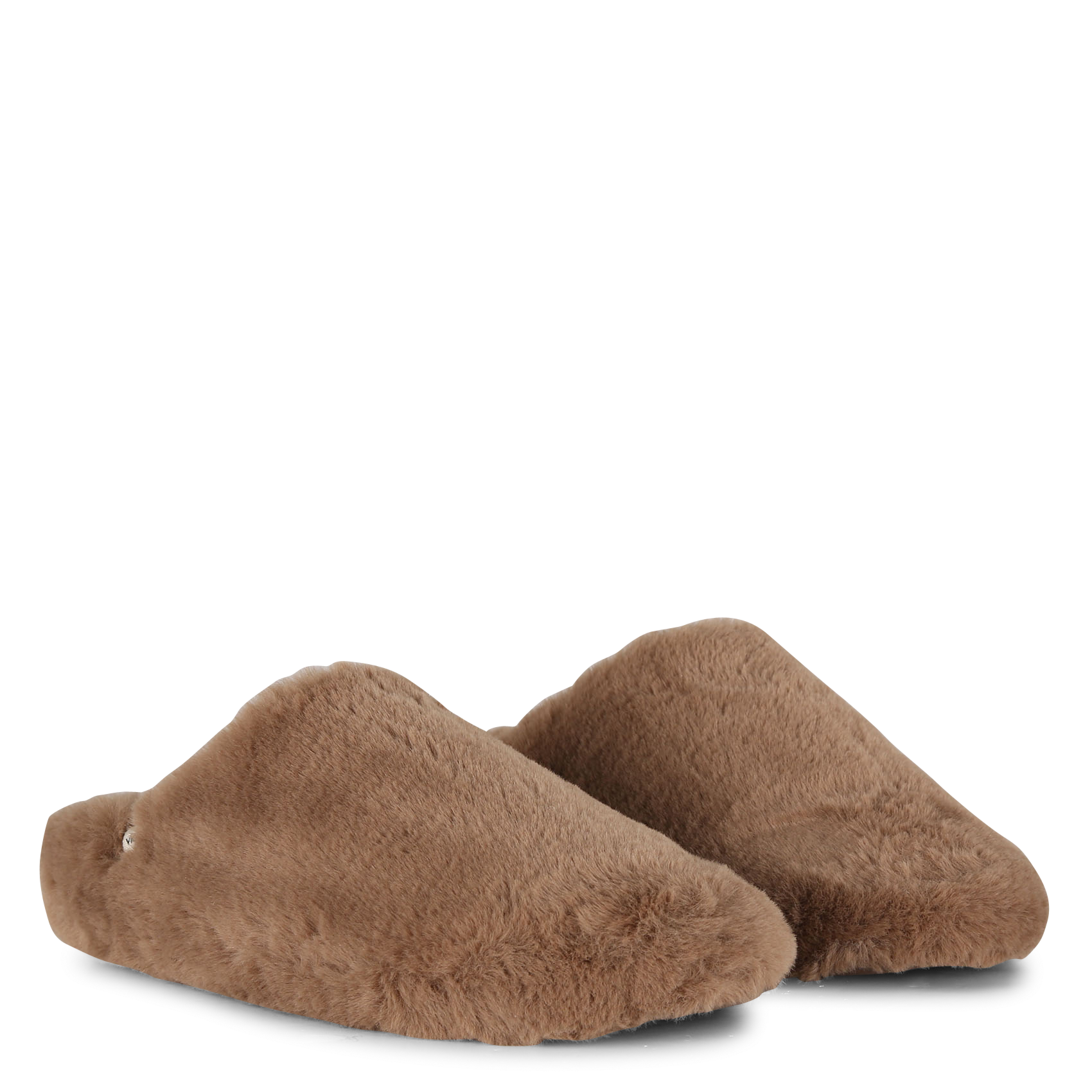 NORTE PELO - Pantoufles aspect fourrure | Marron