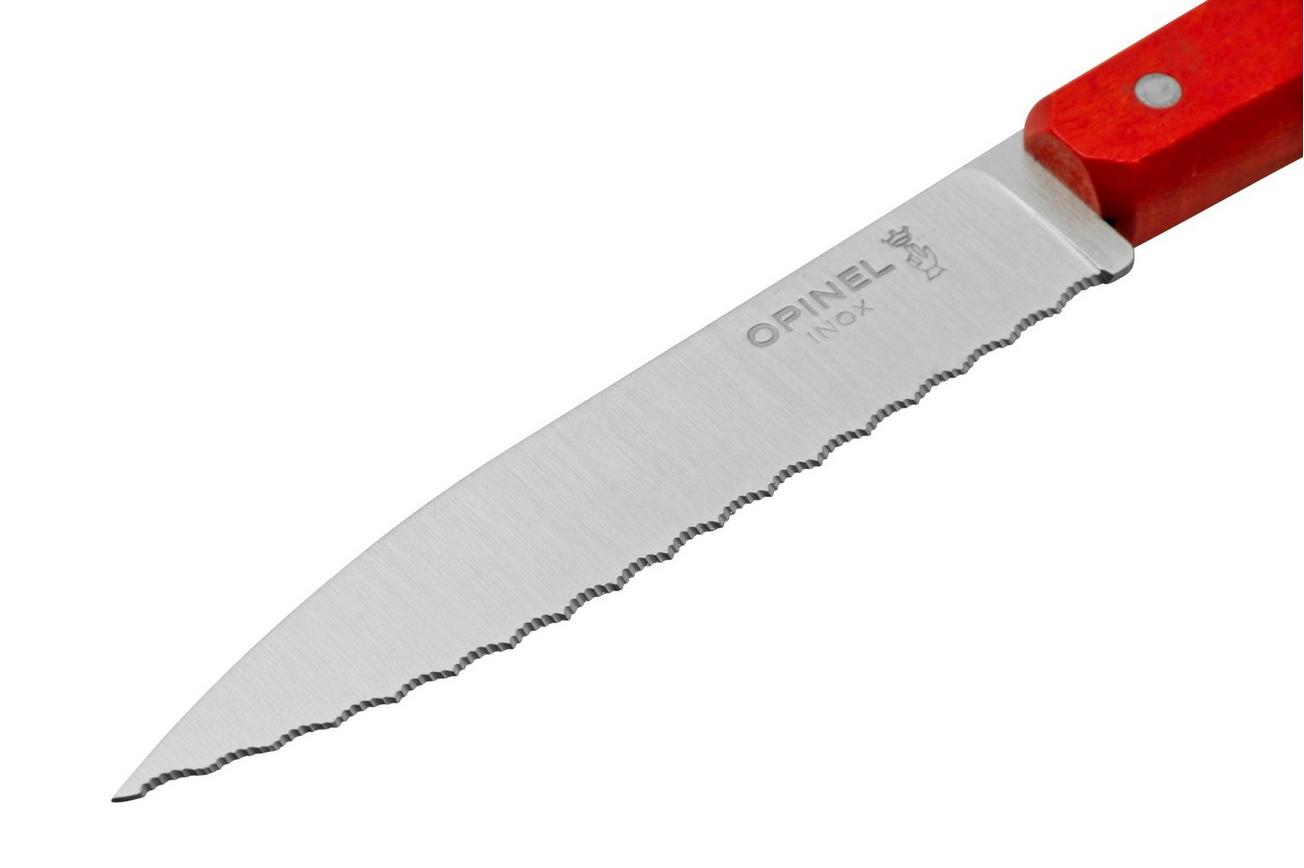 Opinel Les Essentiels Du Cuisinier 002576, 4-delige schilmessenset