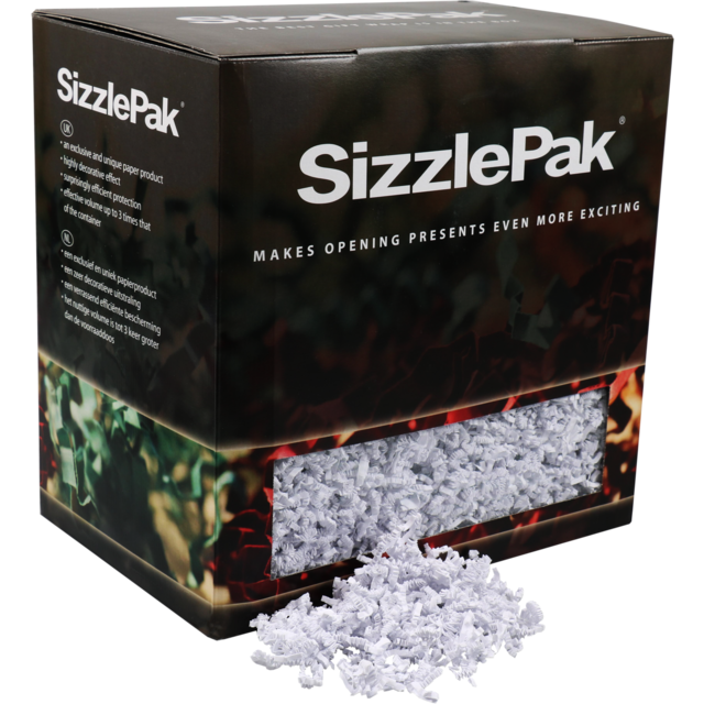 SizzlePak® Vulmateriaal, papier, 1.25kg, wit