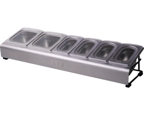 Ooni Pizza Topping Station Roestvrij Staal