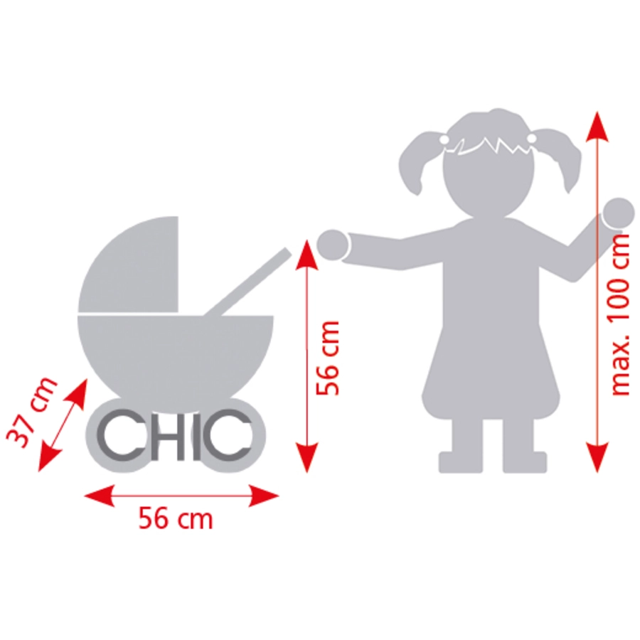 BAYER CHIC 2000 Mini-Kuschelwagen SMARTY Flowers