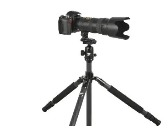Sirui R-2204, 3 ben, Sort, 161 cm, 1,3 kg
