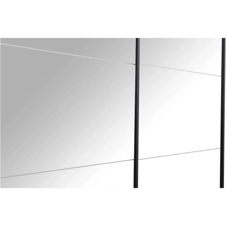 Schuifdeurkast Bergamo met spiegeldeuren - eikenkleur - 221x178,5x66,6 cm