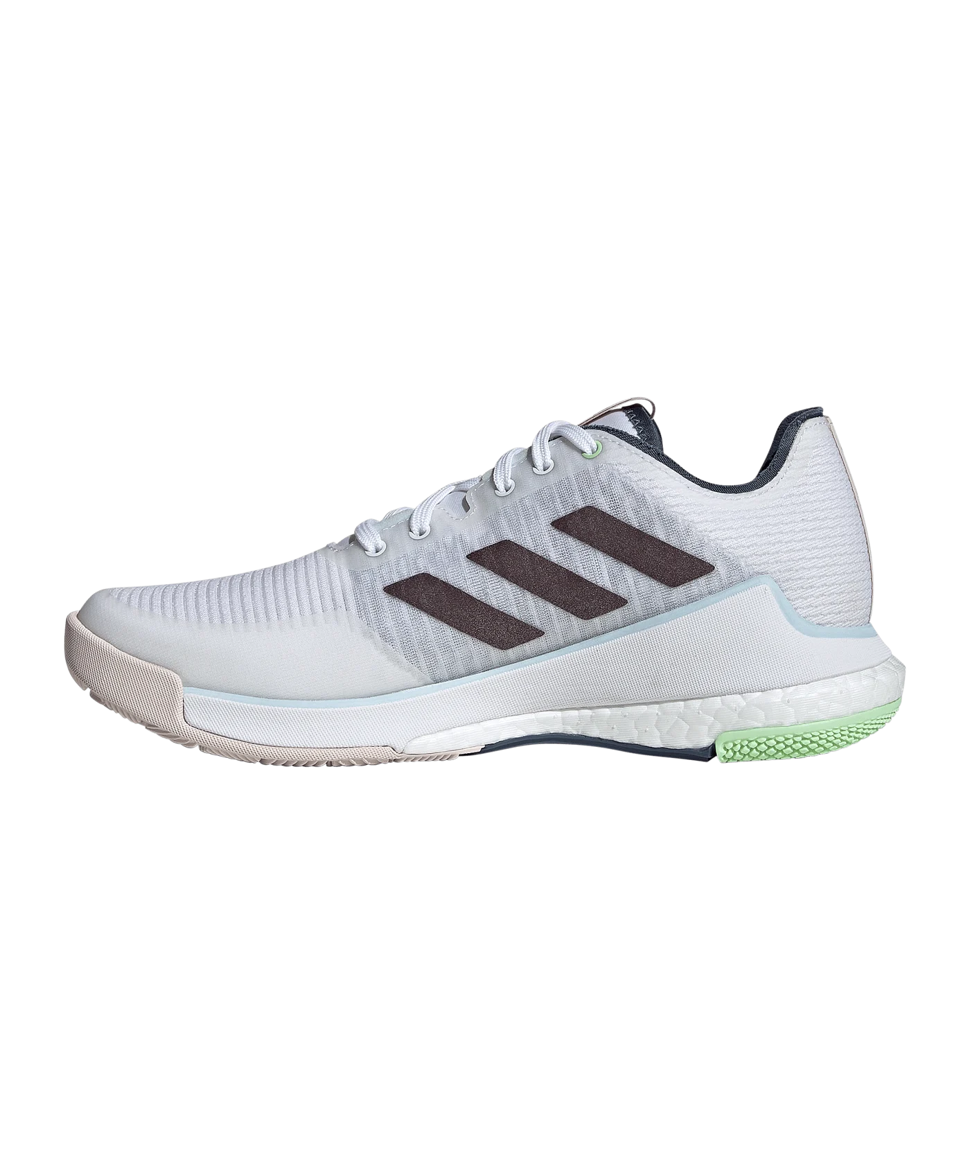 adidas Crazyflight Damen Weiss Blau Grau
