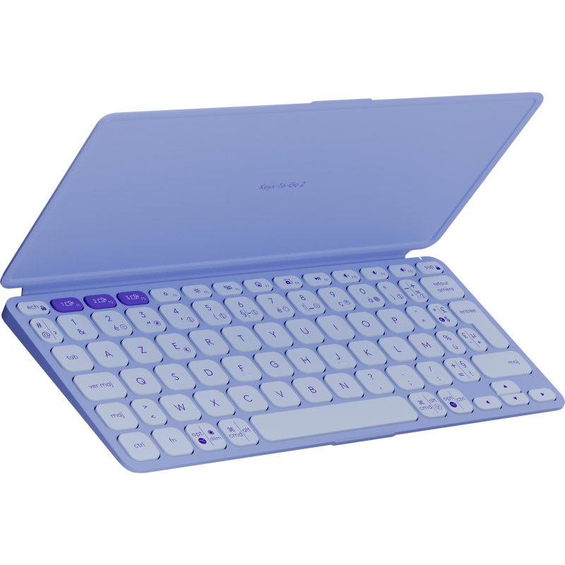 Logitech 920-012969 clavier pour tablette AZERTY Français Bluetooth Lilas