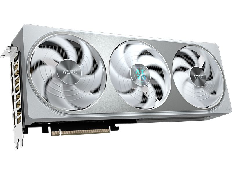 Gigabyte Grafikkarte GeForce RTX 5070 AERO OC 12 GB Gigabyte Grafikkarte mit 12 GB GDDR7 Speicher