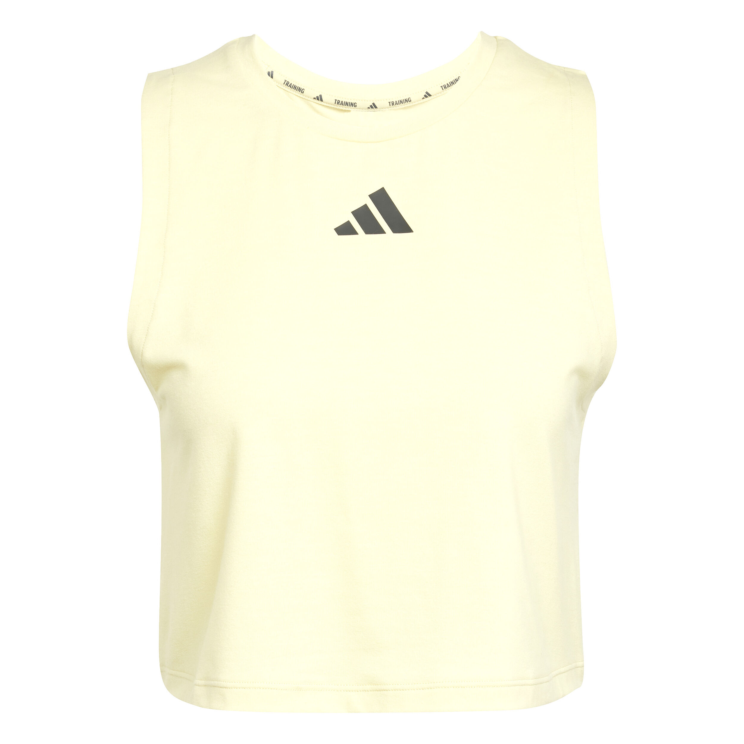 adidas Boxy 3Stripes Débardeur Tank Top Femmes - Jaune