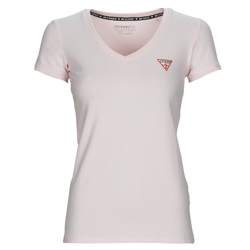 Guess - SS VN MINI TRIANGLE TEE - Rose