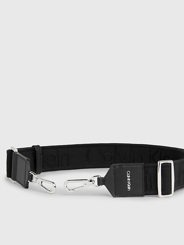 Puxadores em jacquard com logotipo