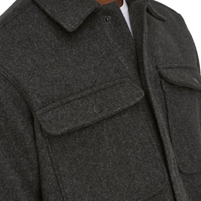 Chemise à manches longues homme Onsash Ovr Woolen Look Pkt ONLY AND SONS