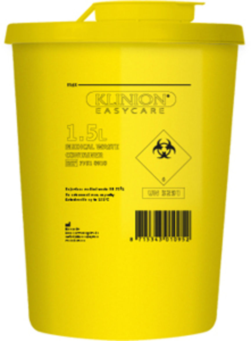 Kanylebøtte Klinion Easycare 1.5 L