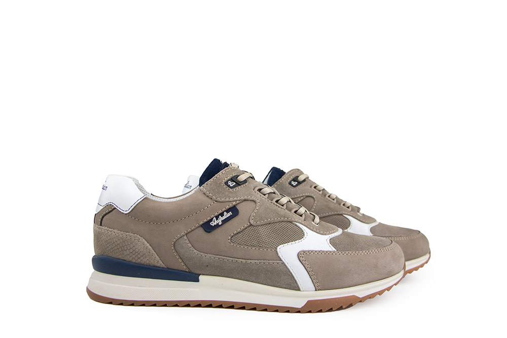 Australian Sneaker Bakersville Taupe White