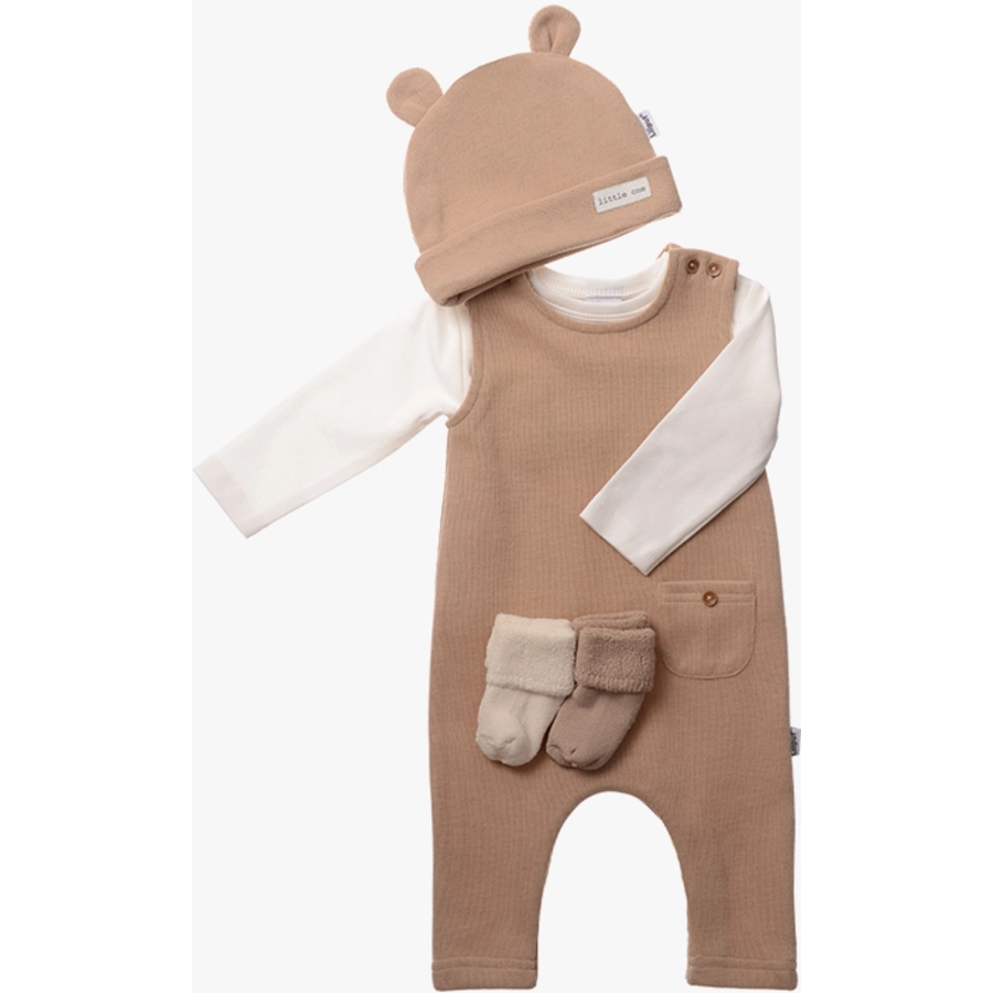 Liliput Baby-Bekleidung (Set, 5-tlg.) Erstausstattungsset Beige
