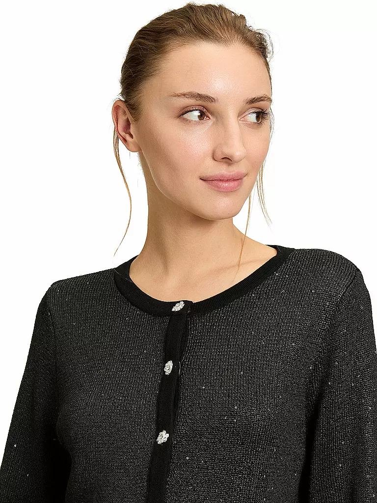 VERA MONT Strickjacke schwarz