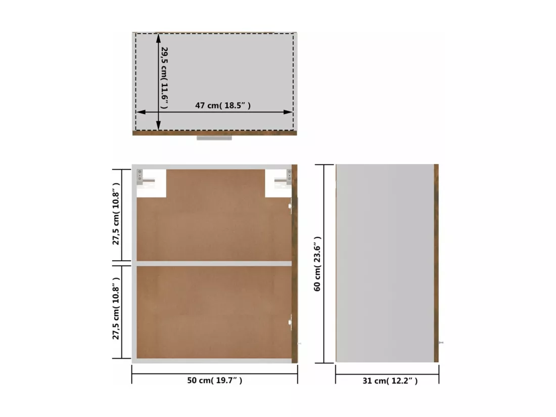 Armoire suspendue 