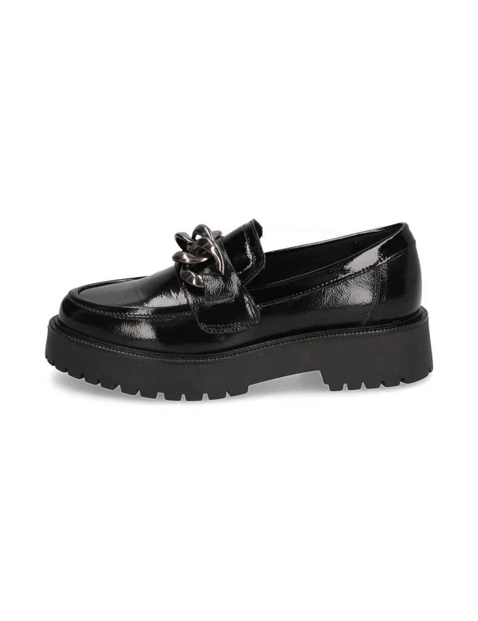 Lackleder Slipper klassisch