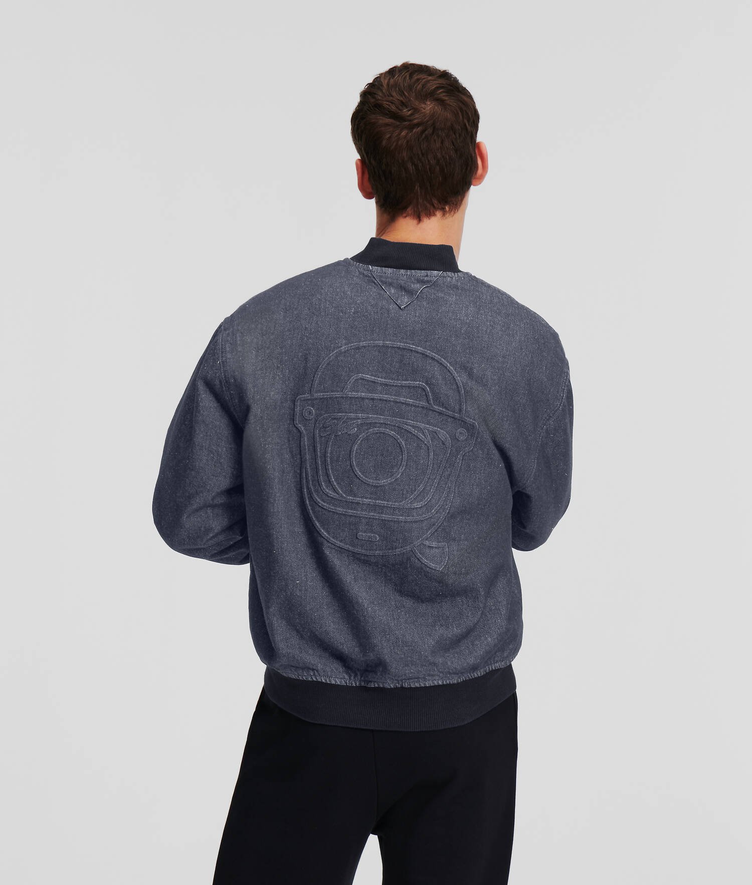 BLOUSON AVIATEUR EN DENIM KL X DARCEL DISAPPOINTS