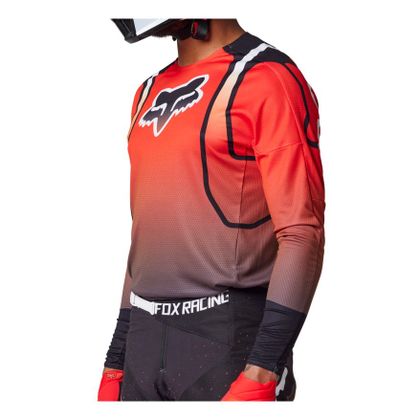Maillot cross Fox 360 VIZEN 2024 - Rouge / Noir