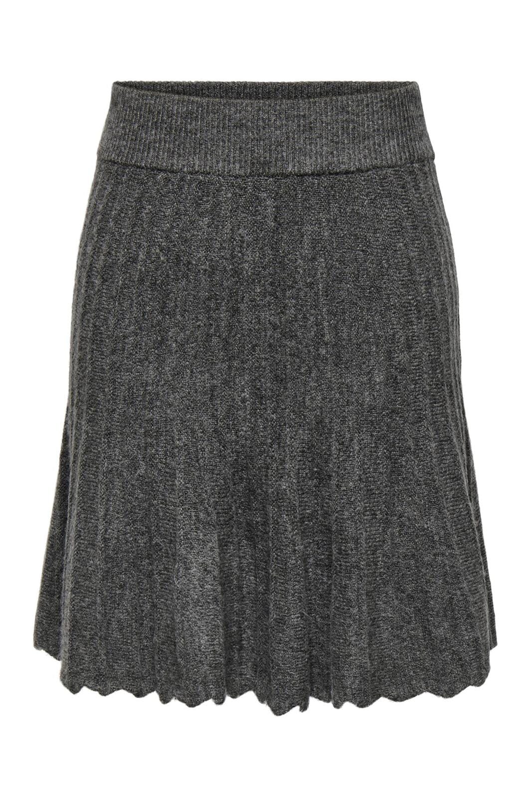 JDY JDYletty Skirt Knt 4694818 dark grey melange