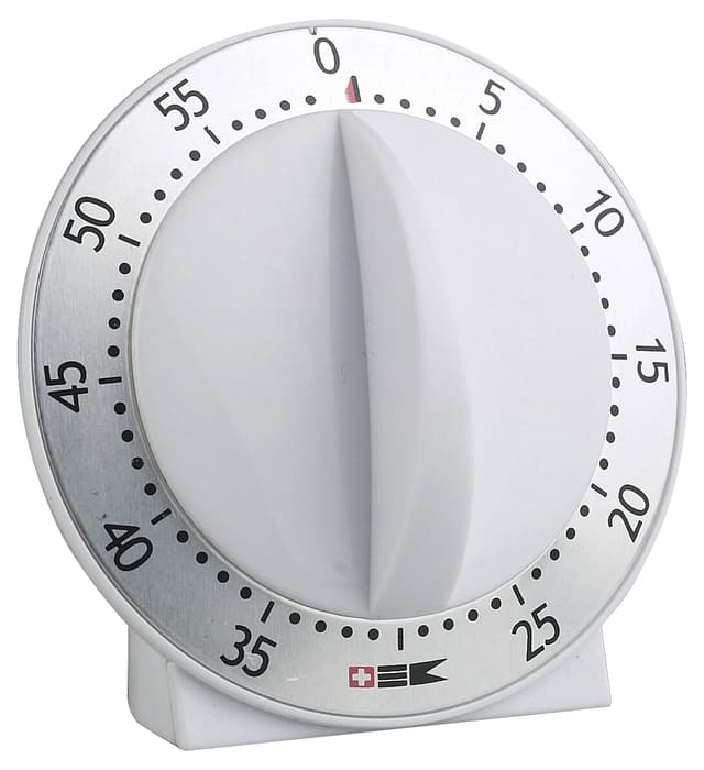 Funktion Minutur mekanisk Hvid
