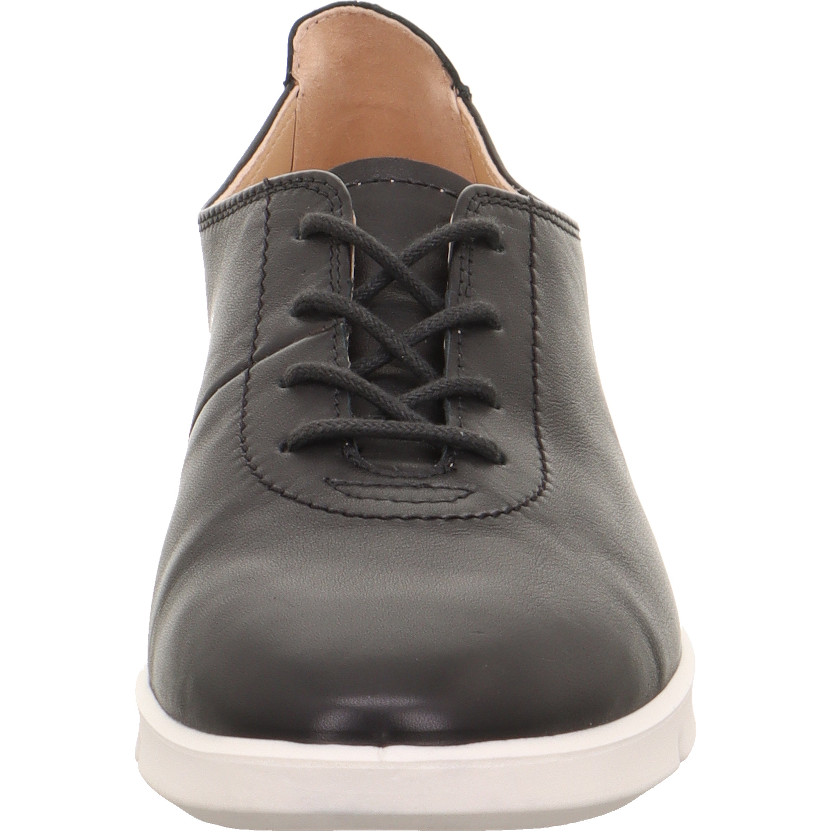 legero LUCCA Damen  Sneaker low mit Schnürung - Farbe: Schwarz - Größe: 5