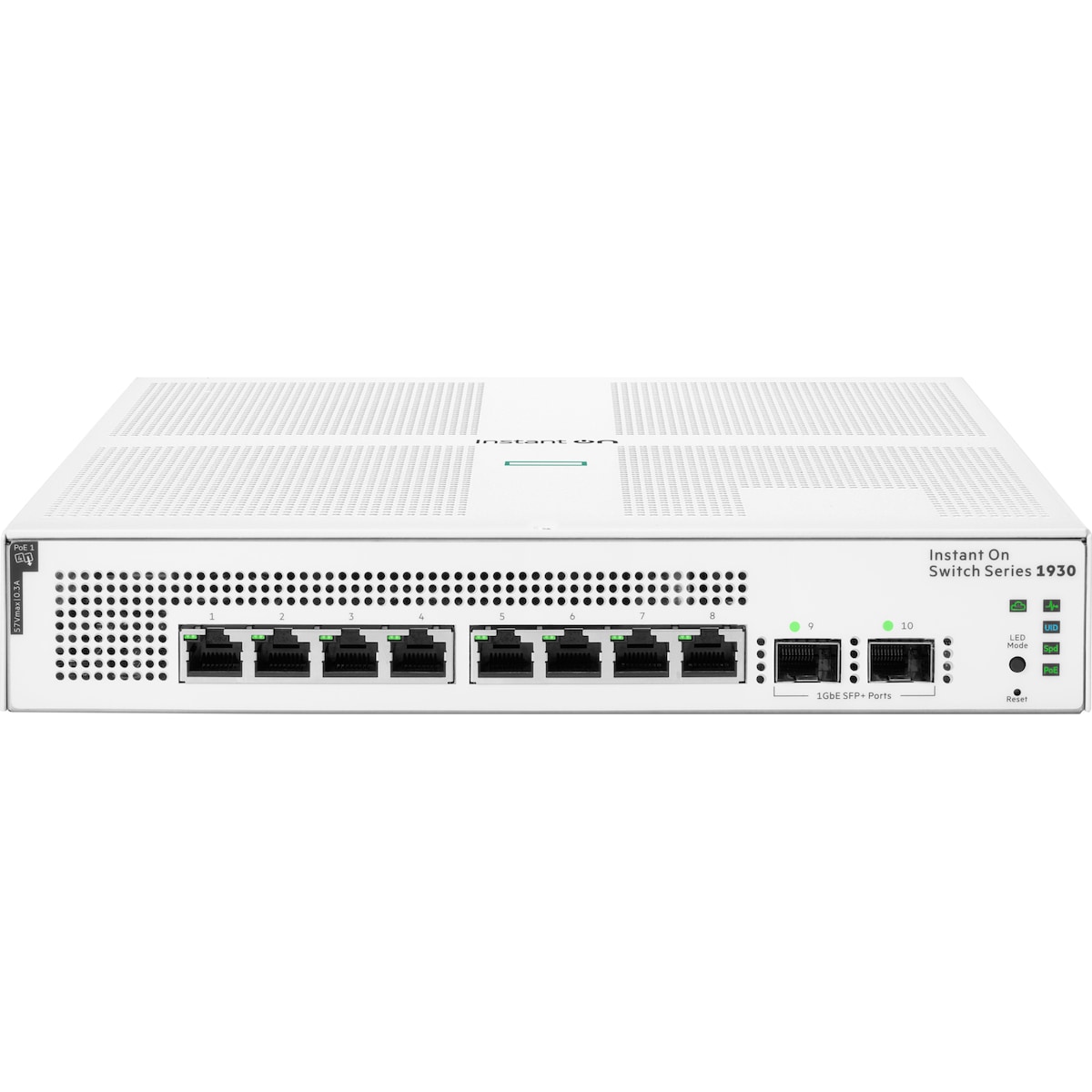 HPE Networking Instant On 1930 (8G 2SFP 124W) nettverksbryter