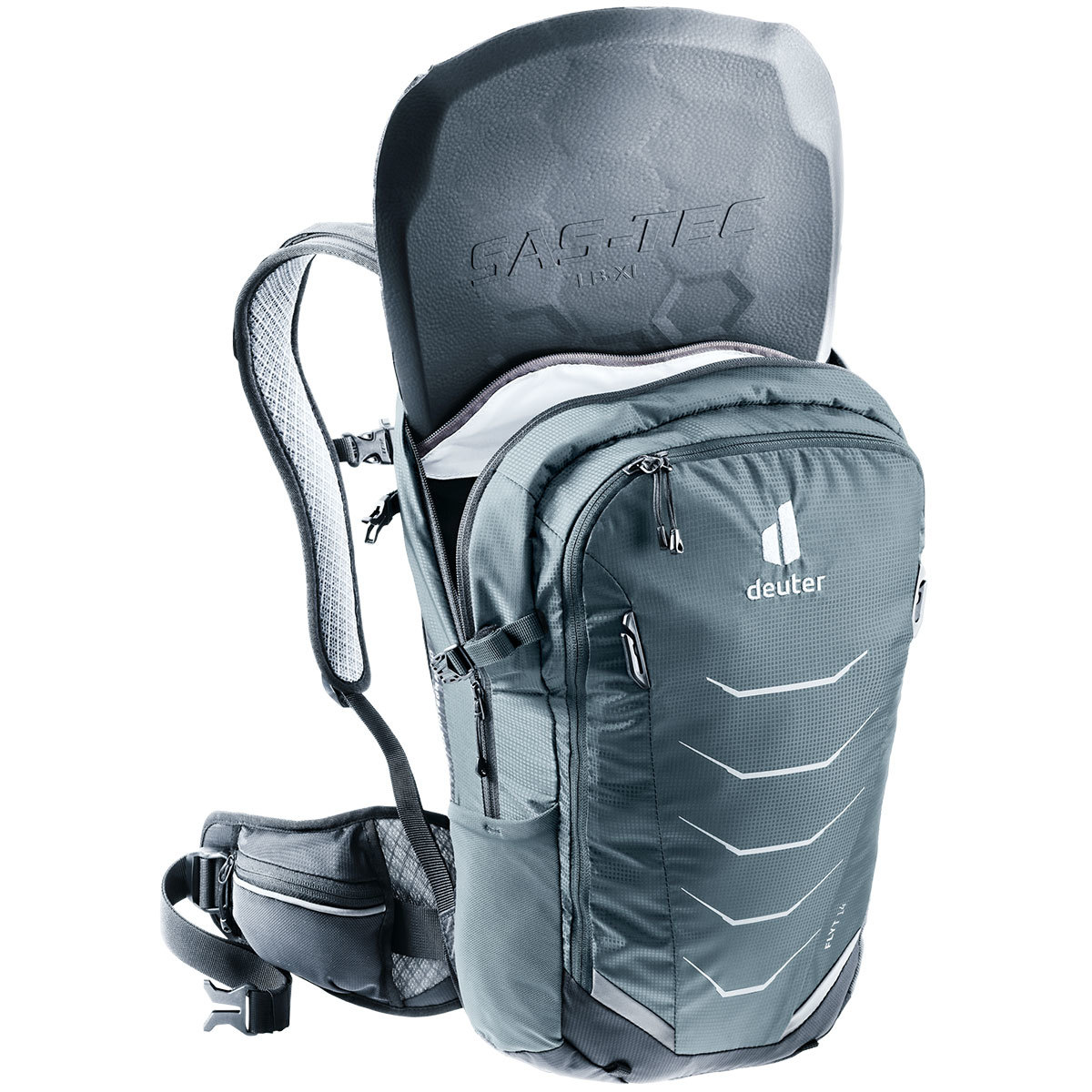 Deuter Flyt 14 Fietsrugzak Grijs/Zwart