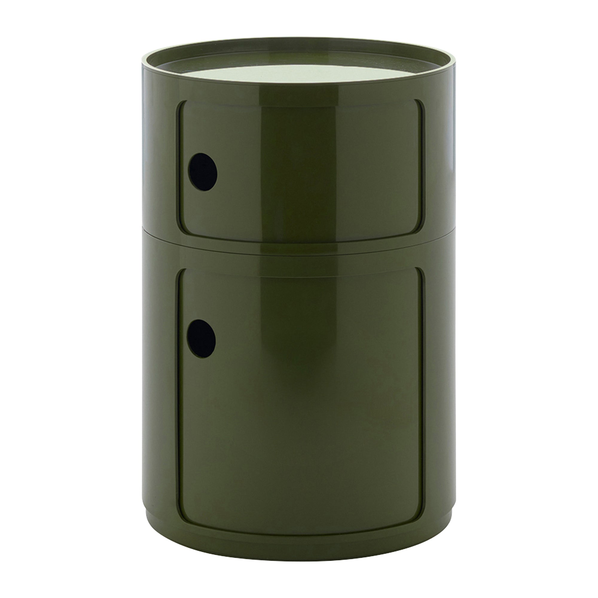Kartell Componibili Kast Ã 42 cm - 2 Modules - Groen