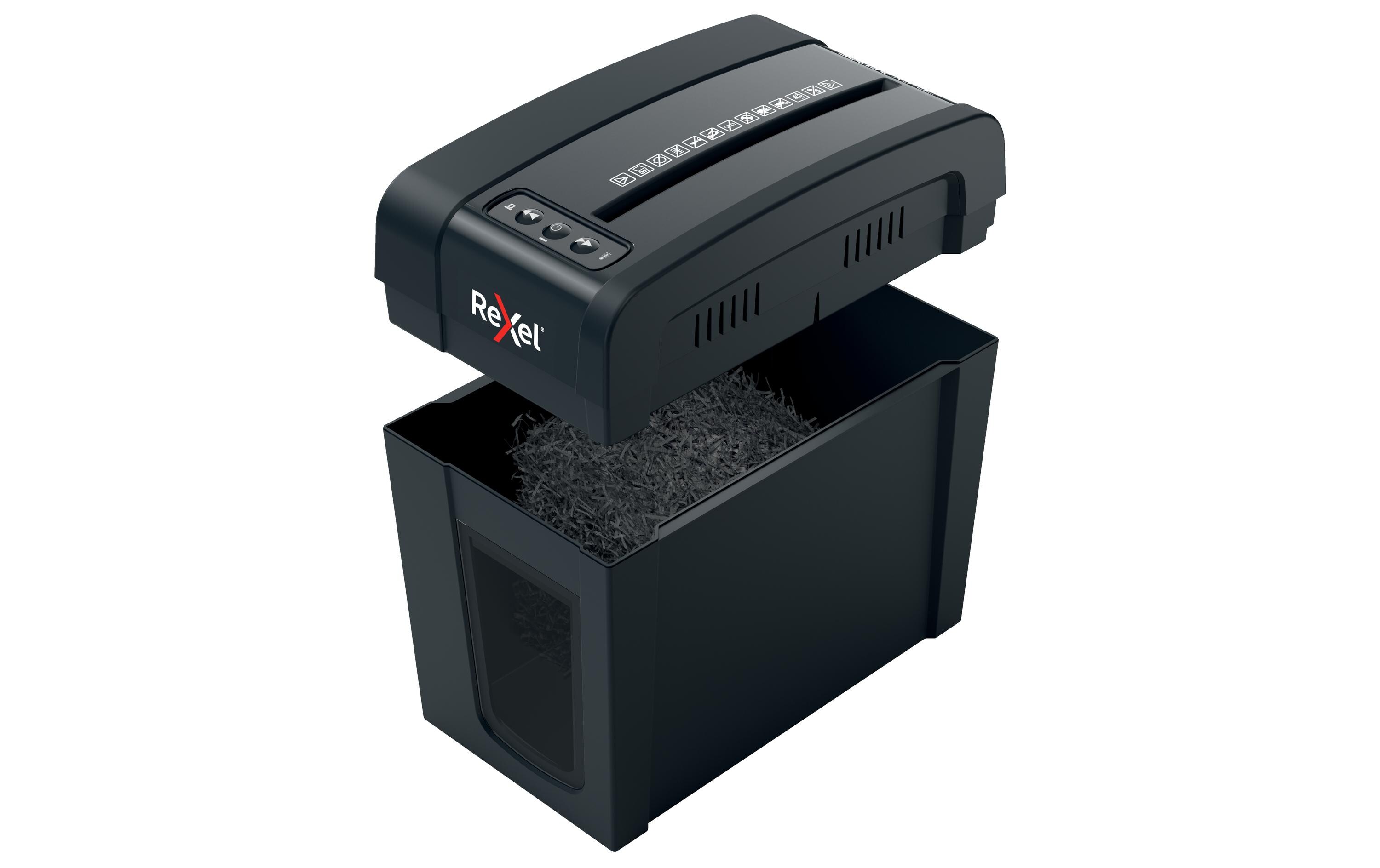 Aktenvernichter Rexel Secure X6-SL P-4, 6 Seiten<br>Manueller Schredder für die sichere Vernichtung vertraulicher Unterlagen