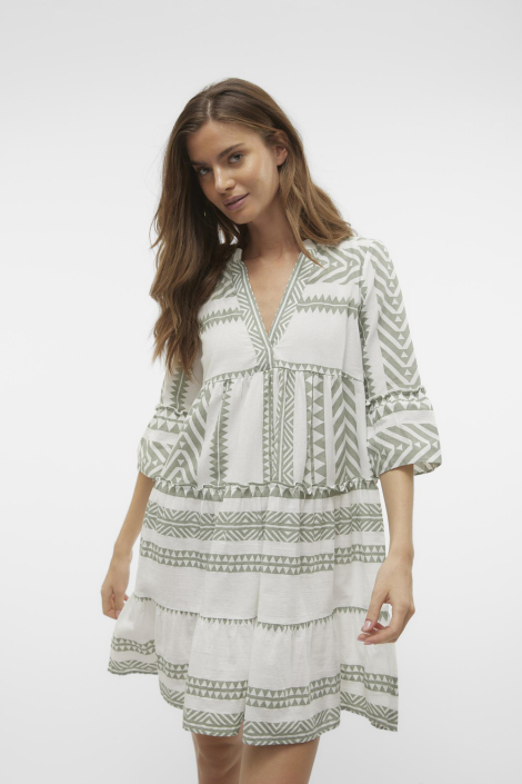 Vero Moda groene dames jurk