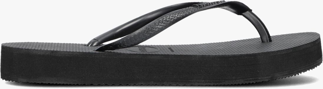 zwarte havaianas teenslippers slim flatform
