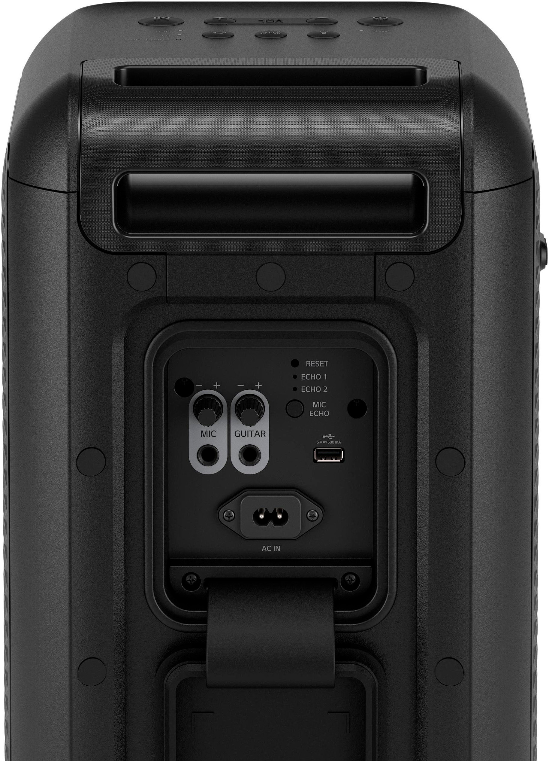 LG Party-Lautsprecher »XBOOM DXL5T« 2.1 (Bluetooth 2.1 Soundsystem | App-Steuerung | Beleuchtungseffekte | DJ-Funktionen | Equalizer | Karaoke-fähig | Multiroom | Wireless Party Connect 200 W)