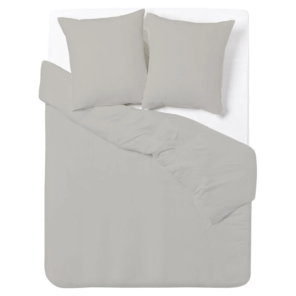 Parure de lit 2 personnes finition bouton 240x220cm