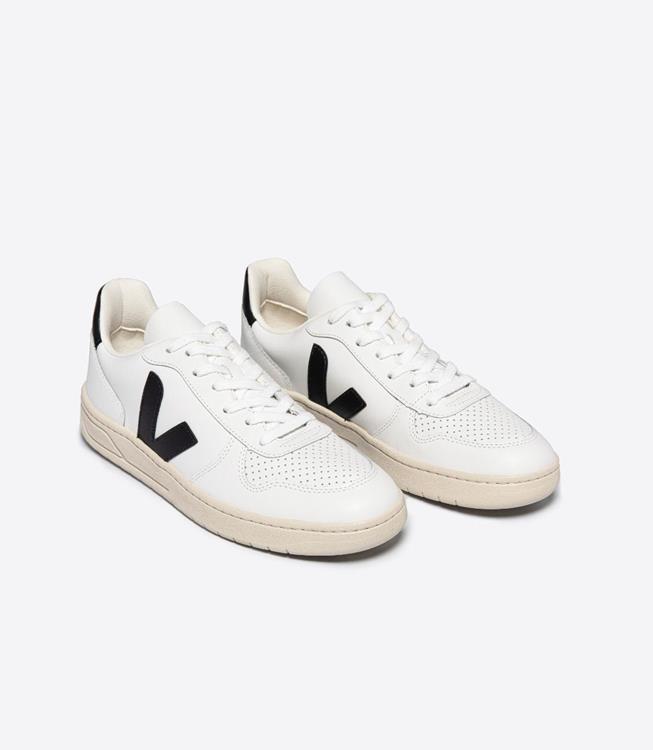 VEJA V10 wit [extra white_black]
