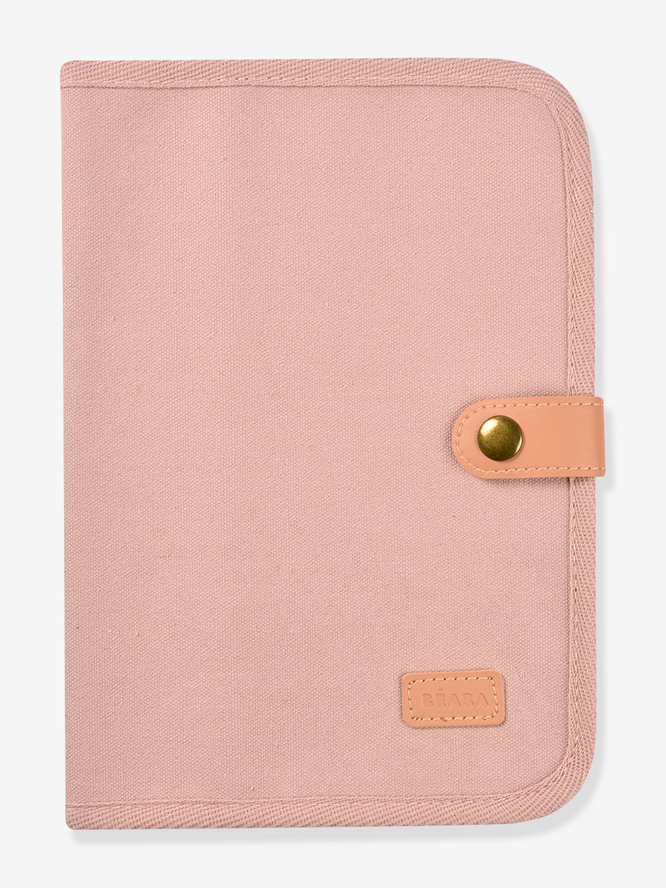 Capa rosa para cartão de saúde Medor