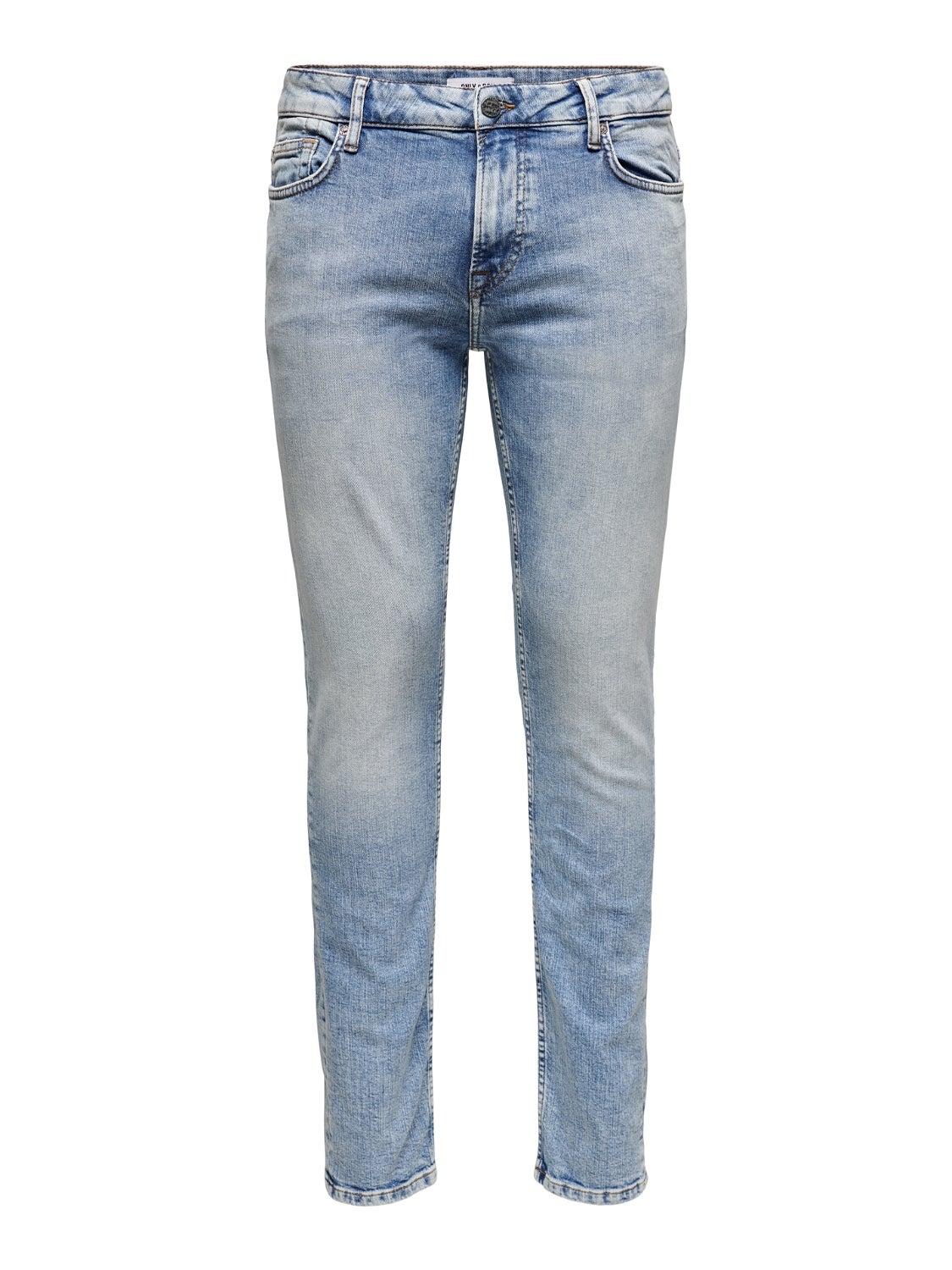 ONSLOOM Niedrige Taille Slim Fit Jeans Blue Denim