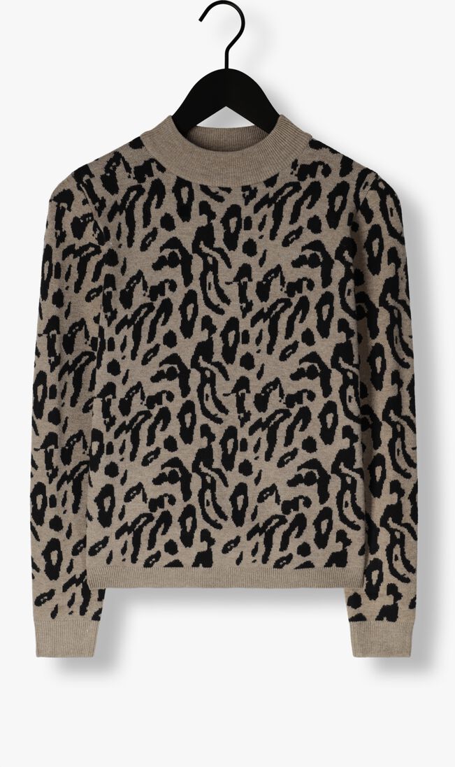OBJECT bruine object trui ray l/s knit pullover