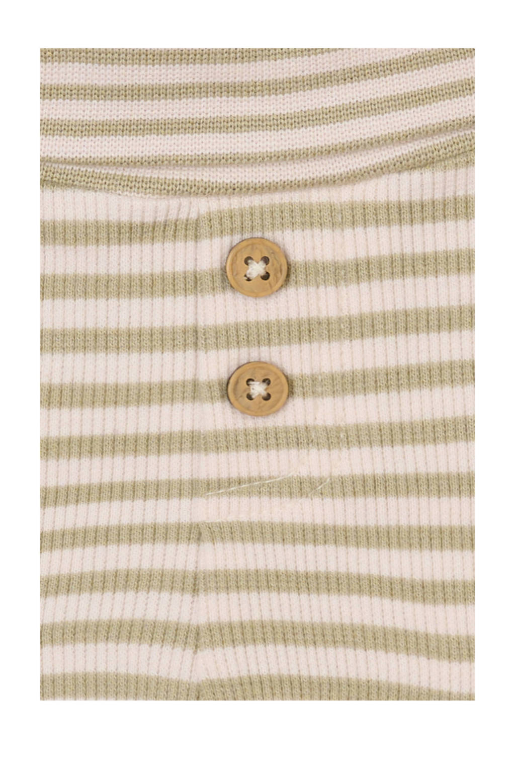 Noppies baby gestreepte broek groen