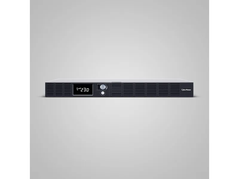 CyberPower Office Rackmount Series OR1500ERM1U - UPS (rackversion) - AC 230 V - 900 Watt - 1500 VA - 1-faset - Ethernet, RS-232, USB - output-stikforbindelser: 6 - 1U - sølv