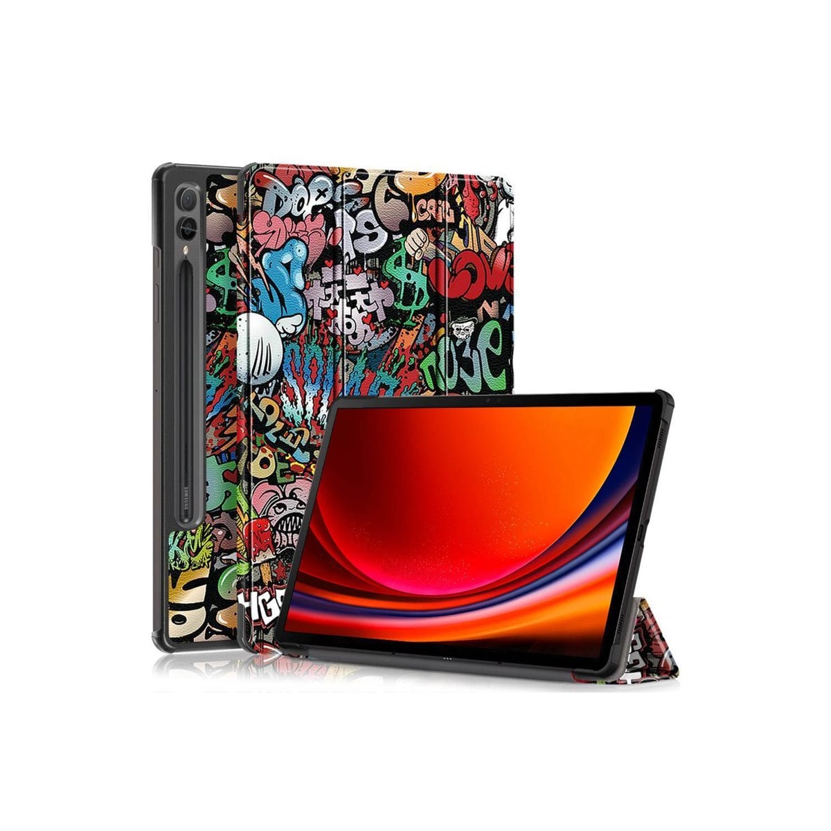Aktiv deksel Samsung Galaxy Tab S9 Plus 12.4 - Graffiti
