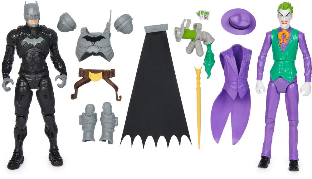 DC COMICS - FIGURINE - BATMAN - BATMAN VS LE JOKER 30CM