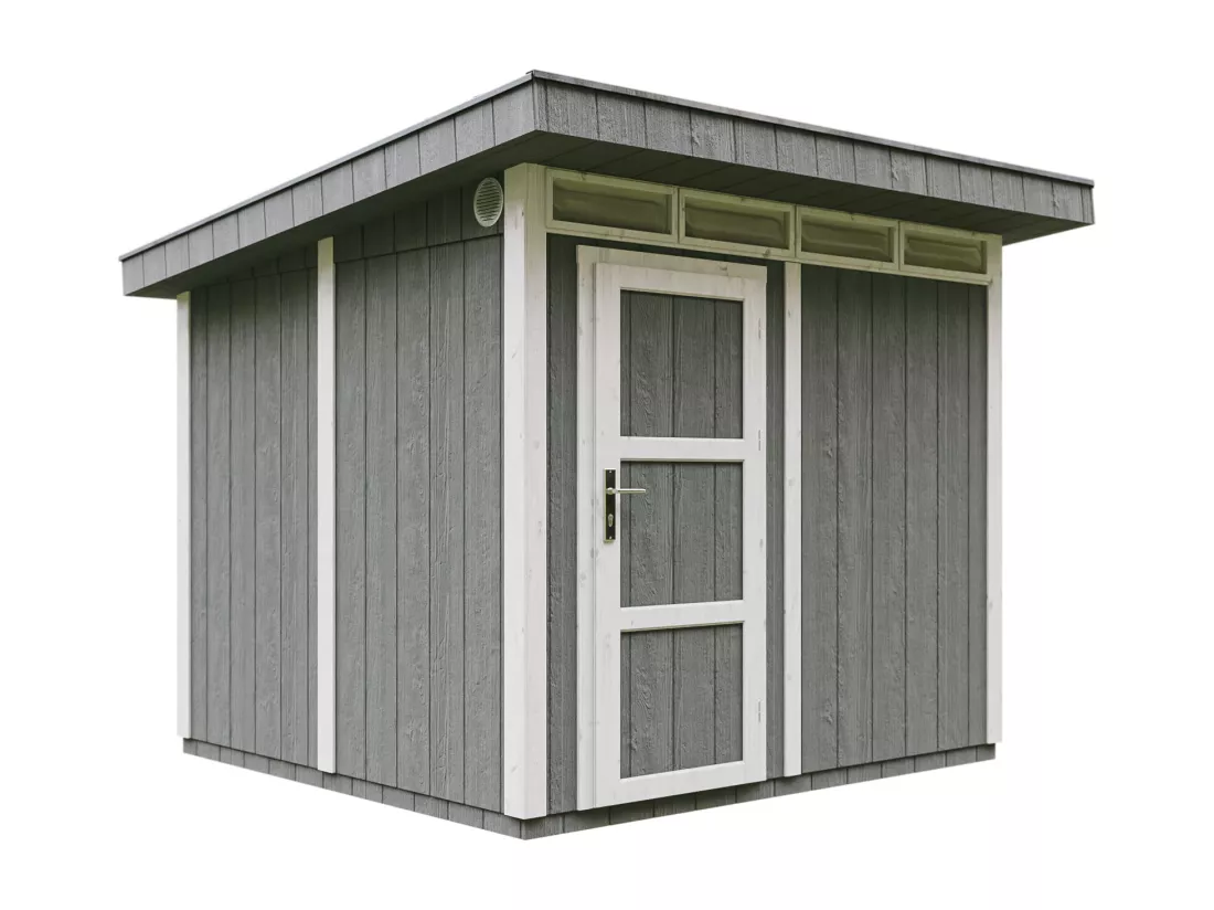 Abri de Jardin Qualité Premium 6m² /L294xL279xH237 cm - Timbela M903-CAVERN STEEL