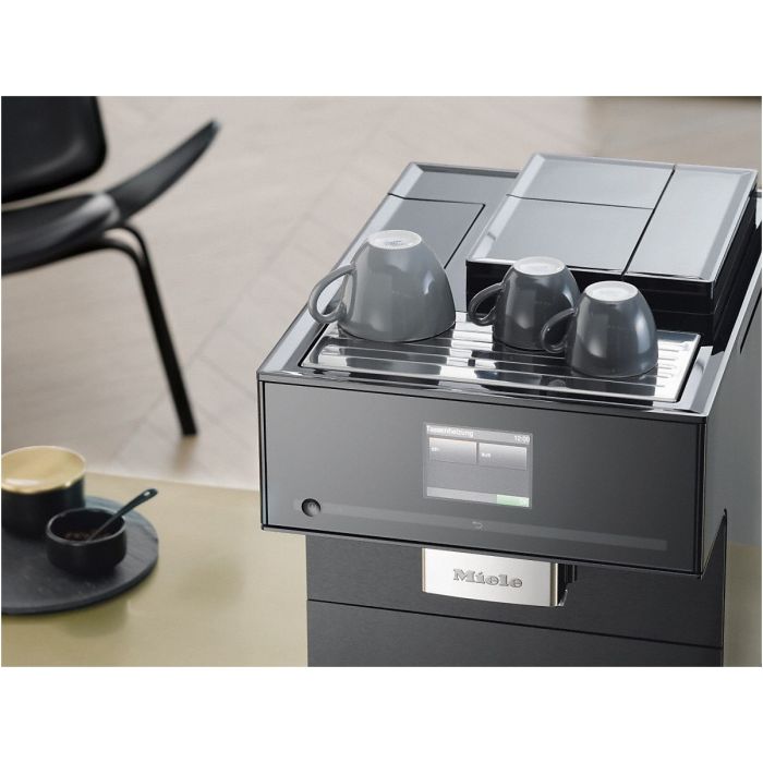 Miele Stand-Kaffeevollautomat CM 7750 CoffeeSelect Obsidianschwarz