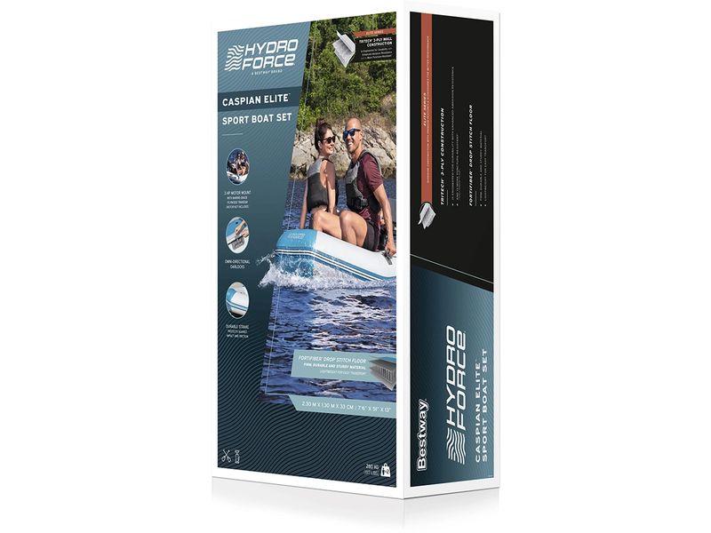 Bestway Hydro-Force Sportboot-Set Caspian Gummiboot