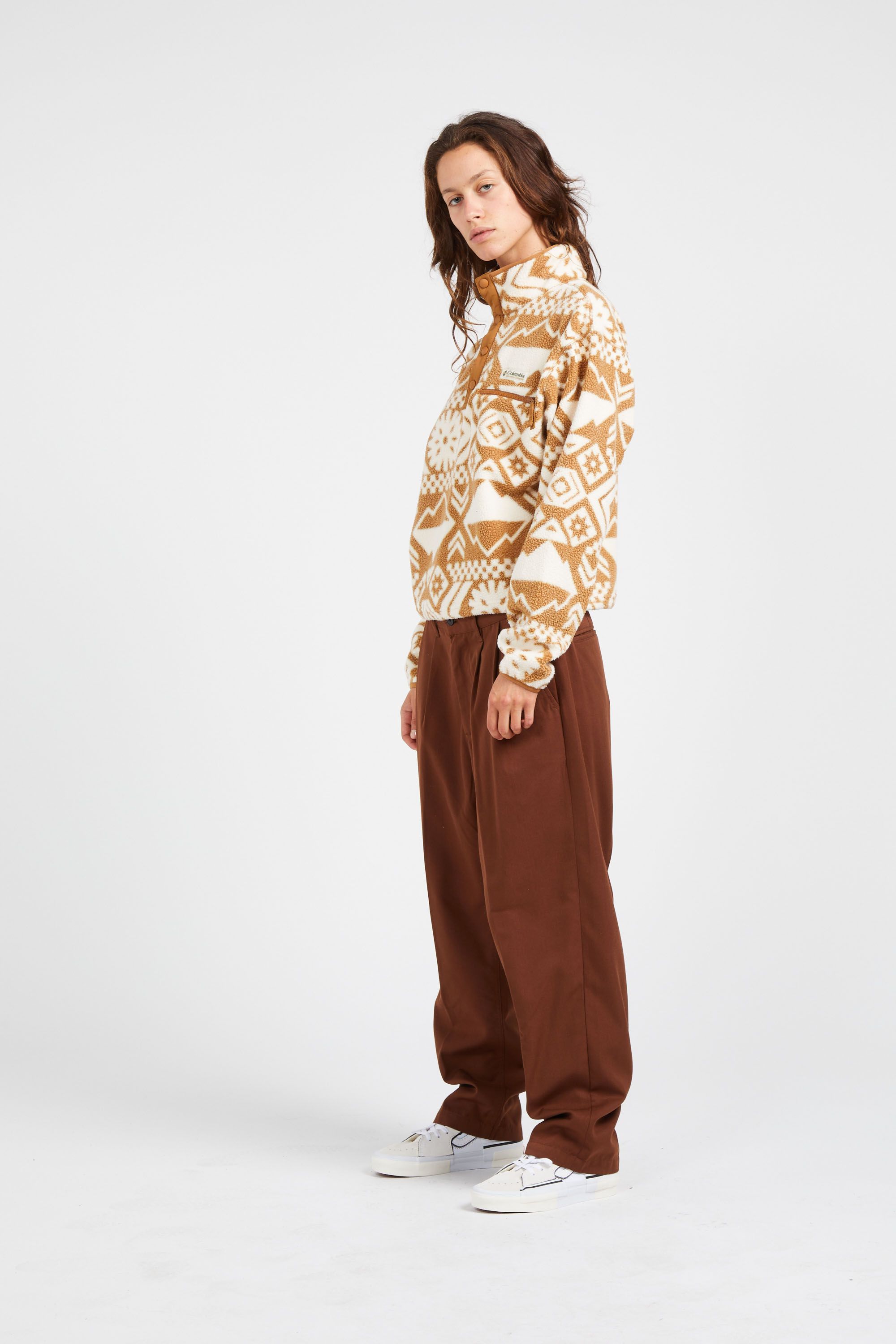 OBEY Pantalon FUBAR PEATED S Marron