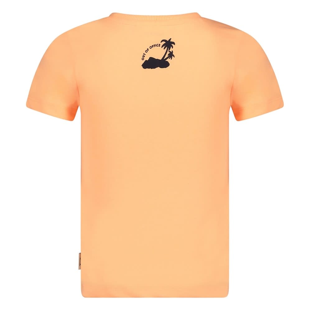 Sturdy Sturdy t-shirt - Lagoon Legends neon oranje