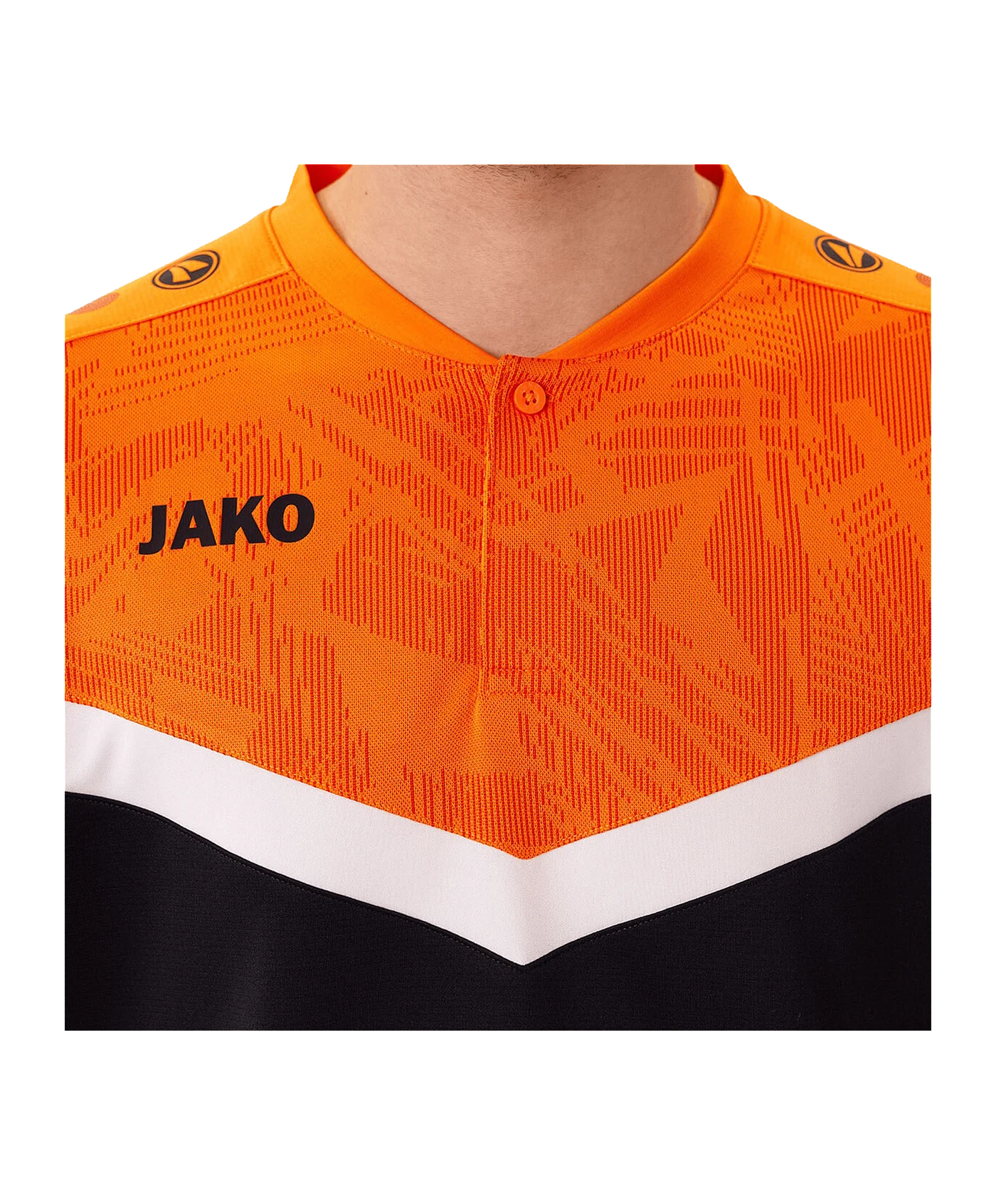 JAKO Iconic Polo Schwarz F807