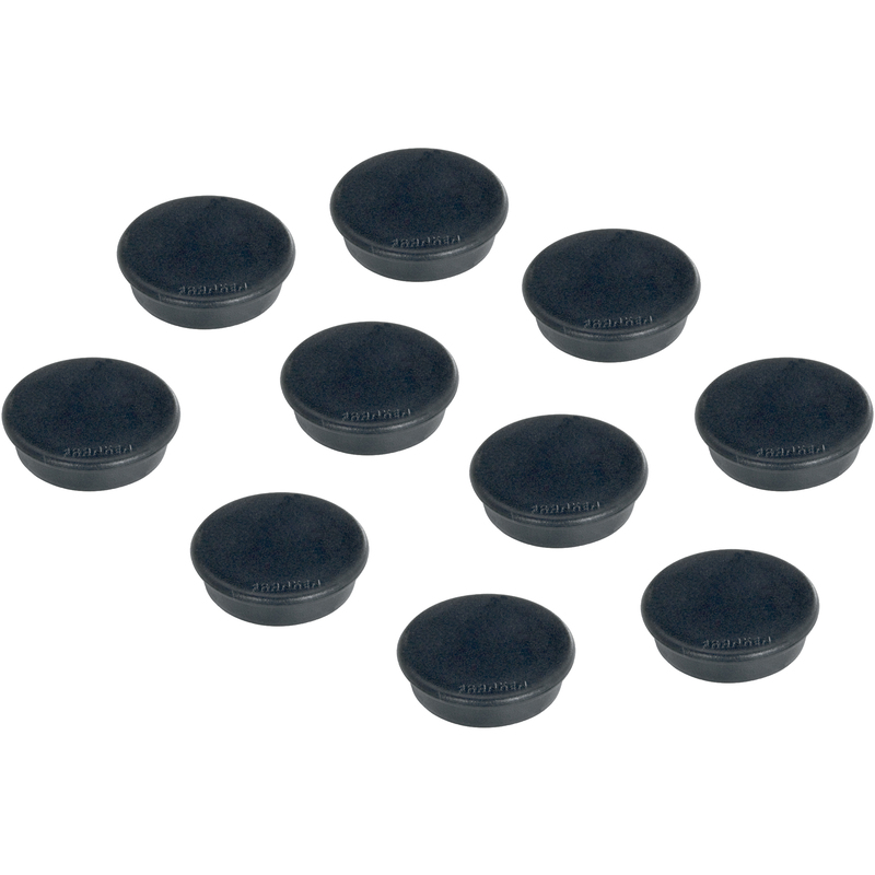Franken Magnete, 32 mm, schwarz, 10 Stück